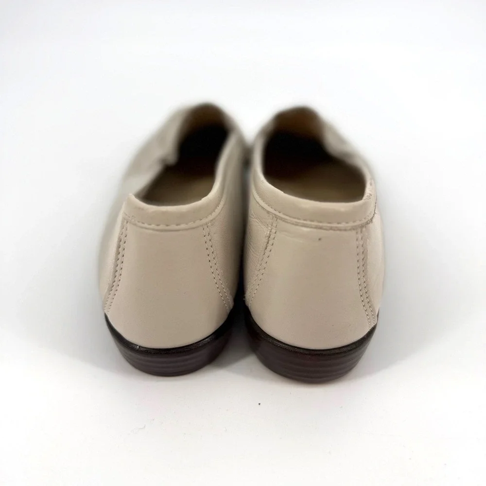 SAS Women's 10 Timeless Wink Tripad Penny Loafers Bone Leather Comfort Shoes